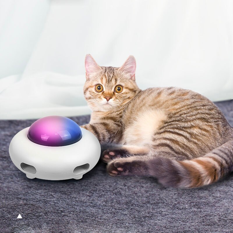 Automatic Feather Cat Toy, USB Rechargeable | Pawwhimsy
